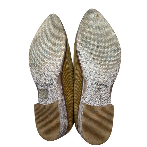 Free People Royale Cut-Out Corduroy Flats in Tan EU 37 - Picture 8 of 9
